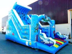 Commercial Inflatable Sea World Slide For Sale