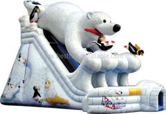 Commerical Bear Inflatable Slide