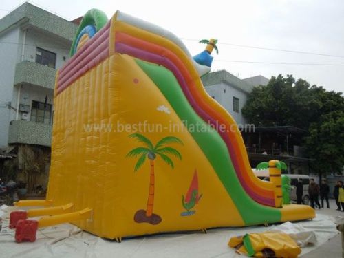 Plam Tree Adult Inflatable Slide