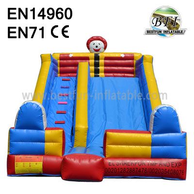 Small Clown Inflatable Toy Slide