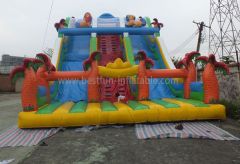 Big Inflatable Dual Slides