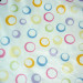 100%polyester velour printed with circle