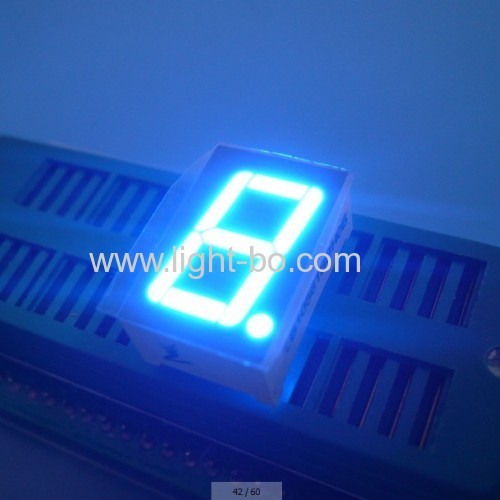 0.56" common cathode super red single digit 7 segment led display for digital indicator