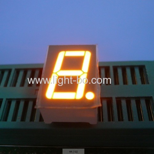 0.56" common cathode super red single digit 7 segment led display for digital indicator