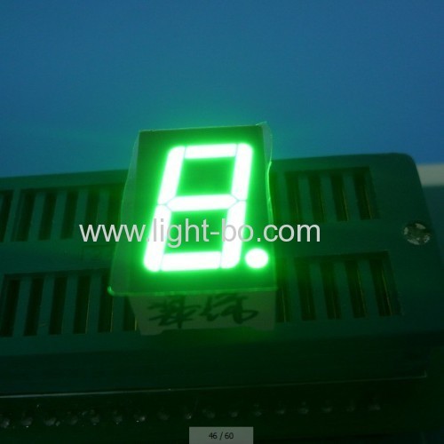 0.56" common cathode super red single digit 7 segment led display for digital indicator