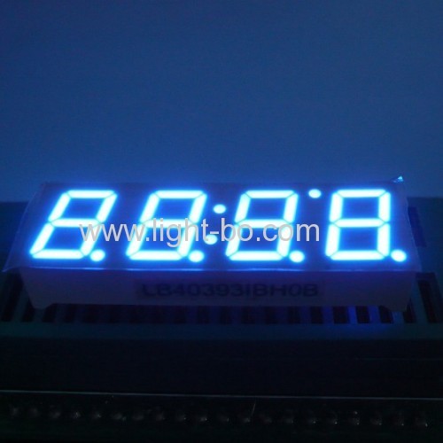 Gemeinsame Anode 0,39-Zoll-4-stelligen Segment Super helle grüne 7 led-display