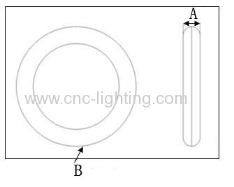 circular led replacement tube with CRI over 85Ra(3528 or 5630LEDs)