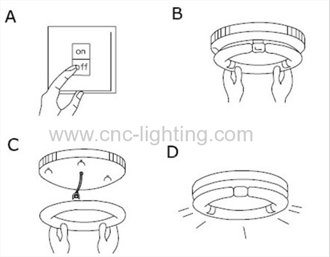 circular led replacement tube with CRI over 85Ra(3528 or 5630LEDs)
