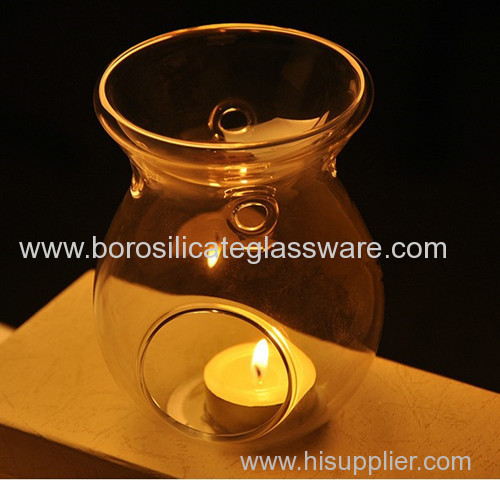 Heat Resistan Aroma Stove Glass Candlesticks