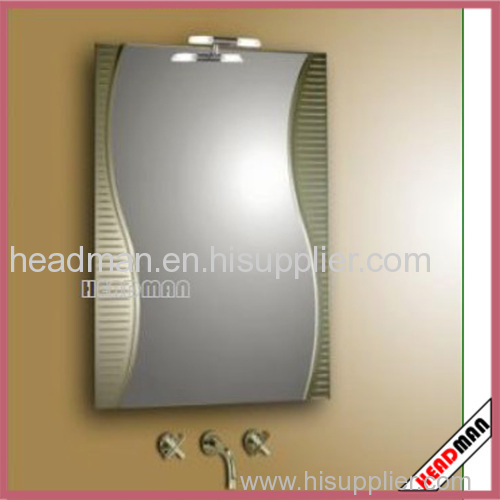 Lighted Compact Mirror silver mirror