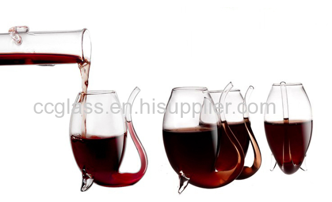 High Transparent Creative 300ml Vampire Red Wine Glass