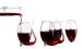 Mouth Blown 300ml C&C Glass Red Wine Glasses