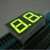 Dual digit 0.56&quot; common anode super bright green seven segment led numeric display