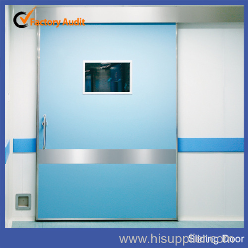 Hospital Hermetic Sliding Single Door For Medical Operating Room