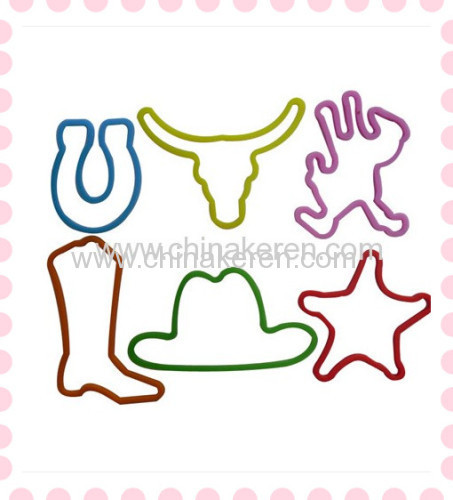 silicone silly shape bracelets