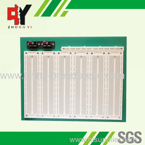 4660 points white breadboard green plate