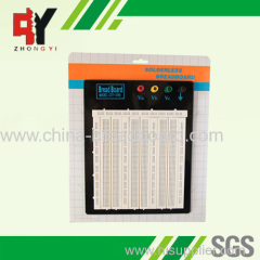 ZY-W206 - - 2420 points solderless breadboard