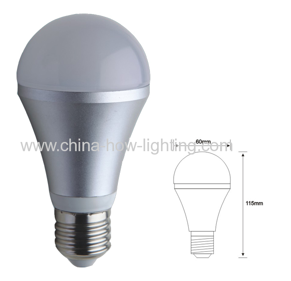 2013 new E27 5-10W 100-240V LED bulb with 5630SMD Light