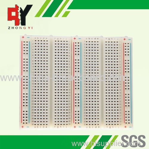 ZY-6002 - - 750 points solderless breadboard