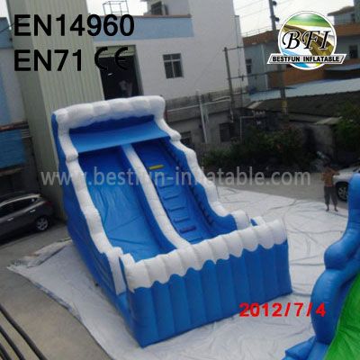 Family Wave Inflatable Slide