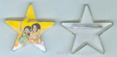 Thermal transfer film for pentagon product