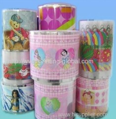 Thermal transfer film for pentagon product