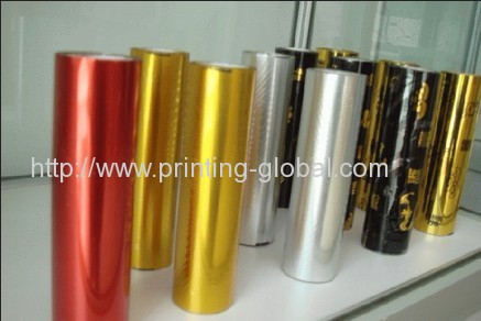 Hot stamping film for pear-shaped product