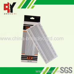 ZY-W102 - - 840 points solderless Breadboard