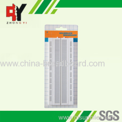 ZY-W102 - - 840 points solderless Breadboard