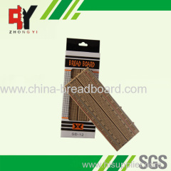 SD-12 - - 840 points grey solerless breadboard