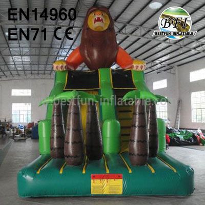 Inflatable Lion Slide For Children