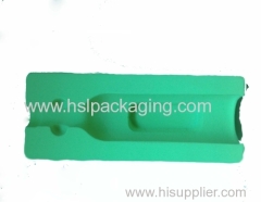 cosmetic container flocking blister tray