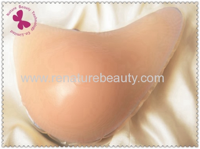 Silicone mastectomy surgery breast form with customized logo and brand making 