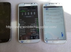 s4 i9500 5inch dual micro sim card mtk6589 cell phone