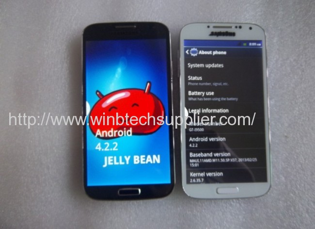 9500 s4 2G GPS Perfect 1:1 Galaxy 9500 S4 phone Android4.2 Mobile Phone 256m RAM 256m ROM 5 Screen