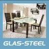 Glass Extension Dining Table