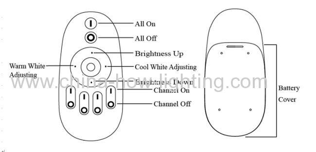 E27 remote control led Bulb lamp