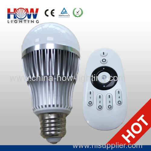 E27 remote control led Bulb lamp