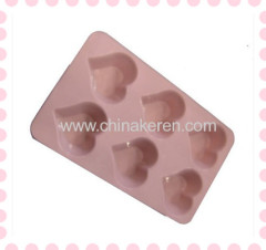 heart shaped Silicone Ice molds
