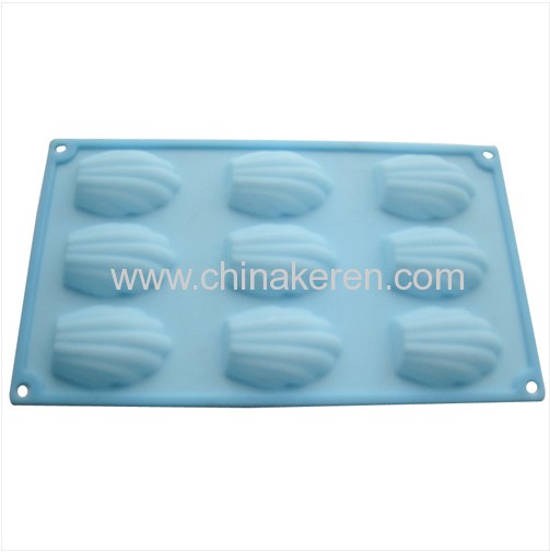 9 cap Silicone Cake Moulds