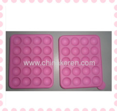 fashione Silicone pink Lolly Moulds