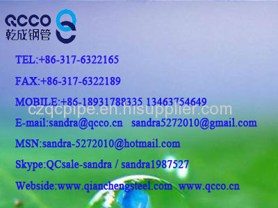 QCCO supplyASTM A333 Gr.3Alloy seamless pipes