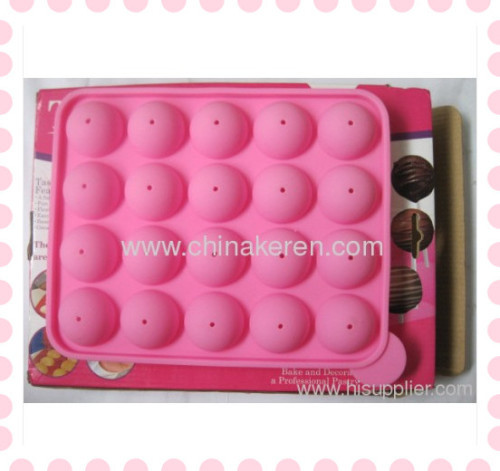 2013 pink Silicone Lolly Mould