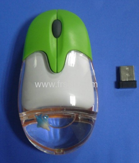 Unique design fantastic floater mouse big 3d wireless liquid mouse 