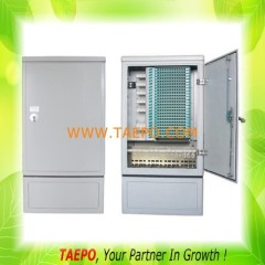 Outdoor 288 fibers SMC fiber cabinet