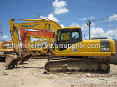 Komatsu pc200-7 used excavator