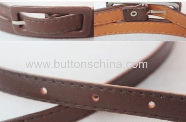 Fashion PU belt for lady