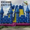 Hot Blue Inflatable Tower Slide