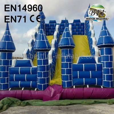 Inflatable Castle Slide For Playground