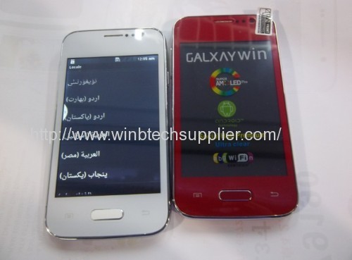 galaxy win 4inch I8550 DUAL Sim smart phone wifi bluetooth